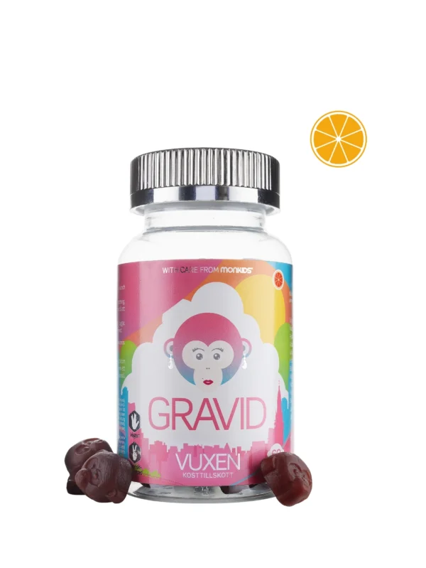 Monkids gravid Blodapelsin