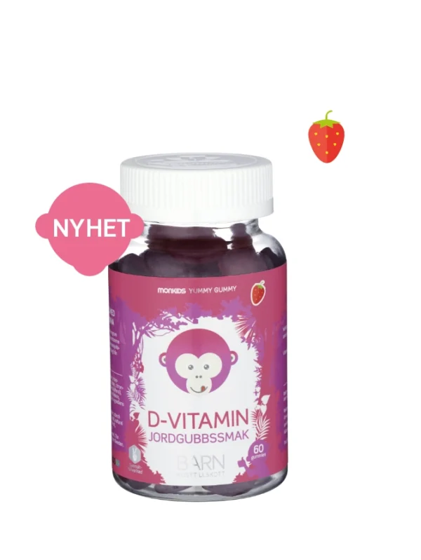 Nya D.vitamin Jordgubb